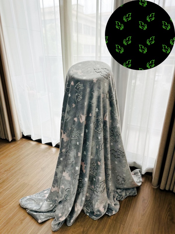 Flannel Glow in the Dark Blanket - Image 5