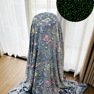 Flannel Glow in the Dark Blanket - Image 3