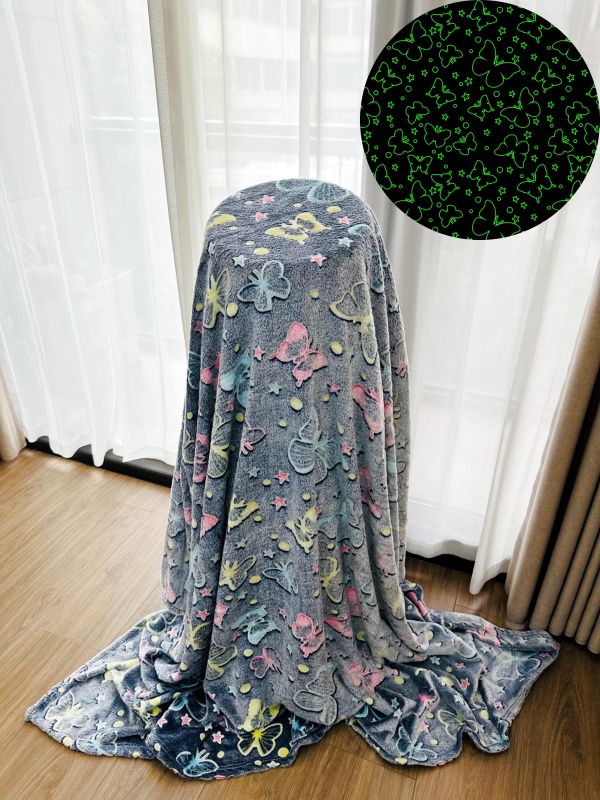 Flannel Glow in the Dark Blanket - Image 3