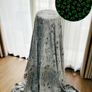 Flannel Glow in the Dark Blanket - Image 2