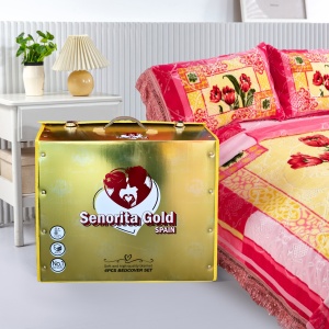 SENORITA GOLD 699 | 4-Pcs Bed Set