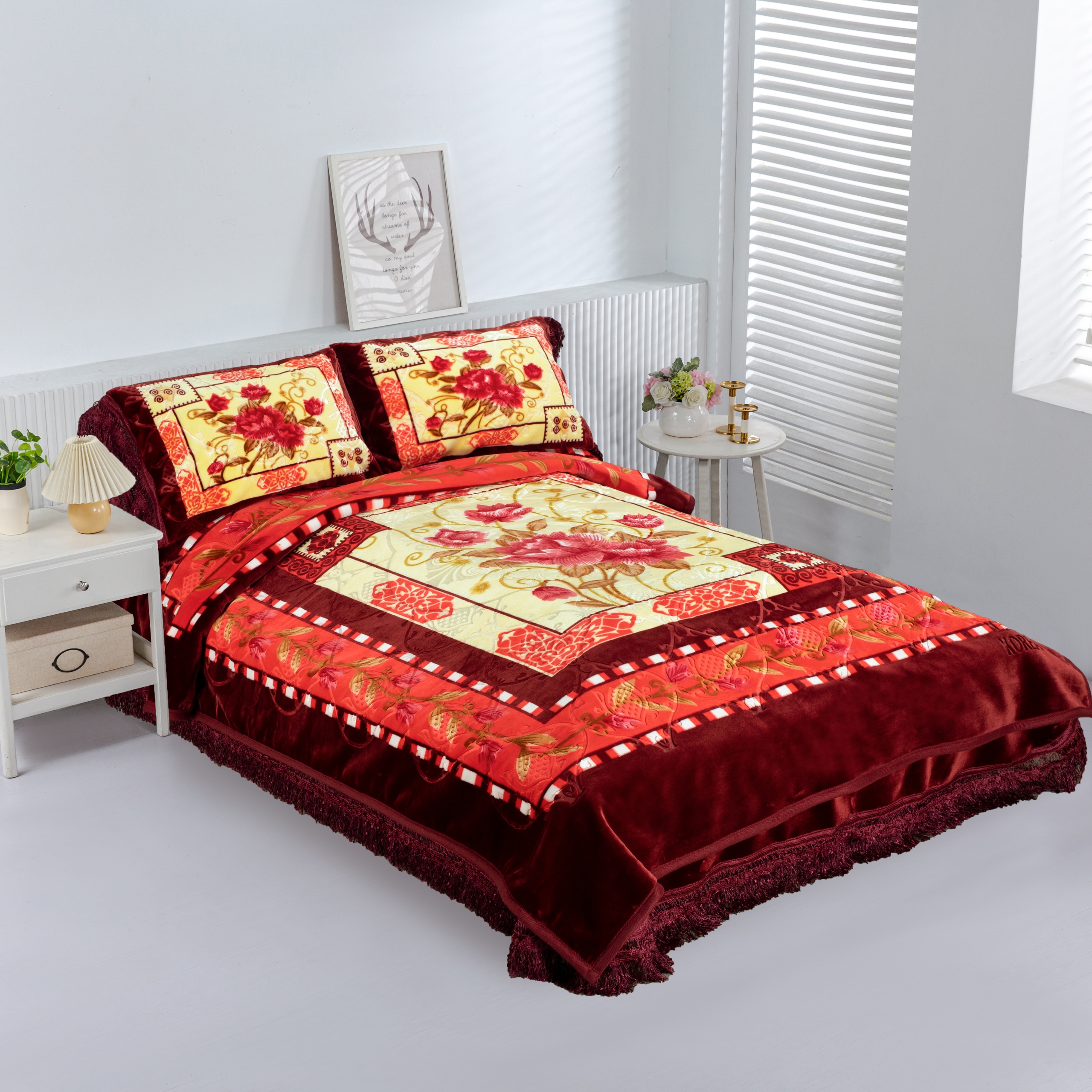 SENORITA GOLD 699 | 4-Pcs Bed Set - Image 4